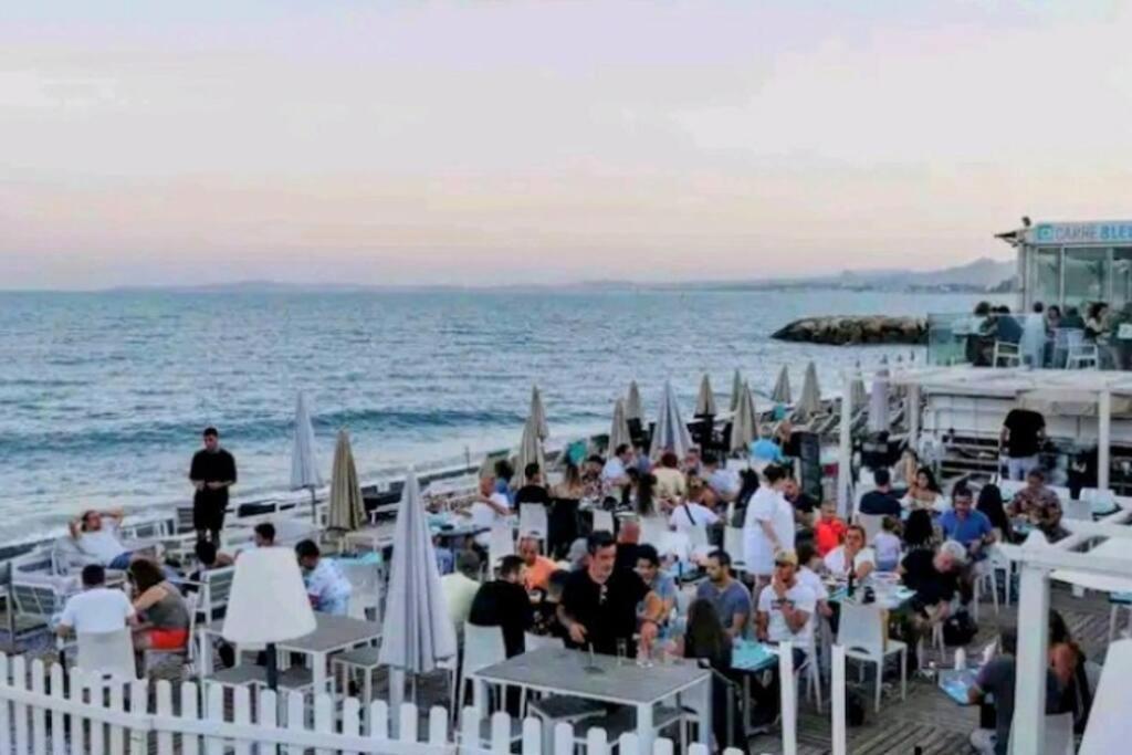 Cocon Marin 4 Studio Proche Mer Parking Wifi Cagnes-sur-Mer Exterior foto