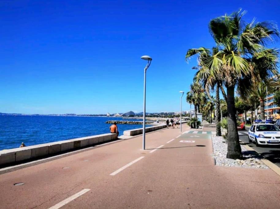 Cocon Marin 4 Studio Proche Mer Parking Wifi Cagnes-sur-Mer Exterior foto